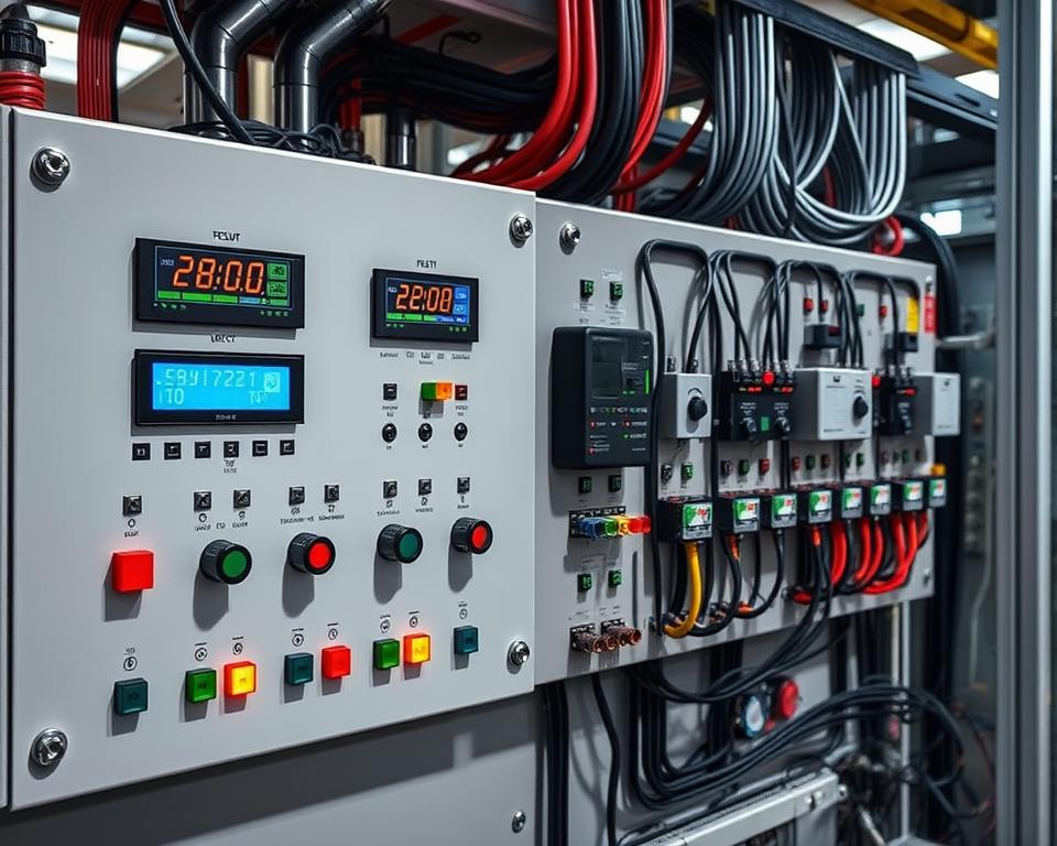 Sistem kontrol panel kapasitor
